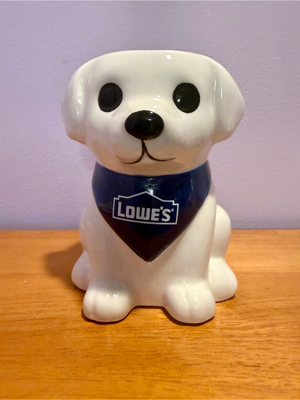 LOWE’S Exclusive Plush Dog, Plush Dog Keychain and Ceramic Planter Puppy